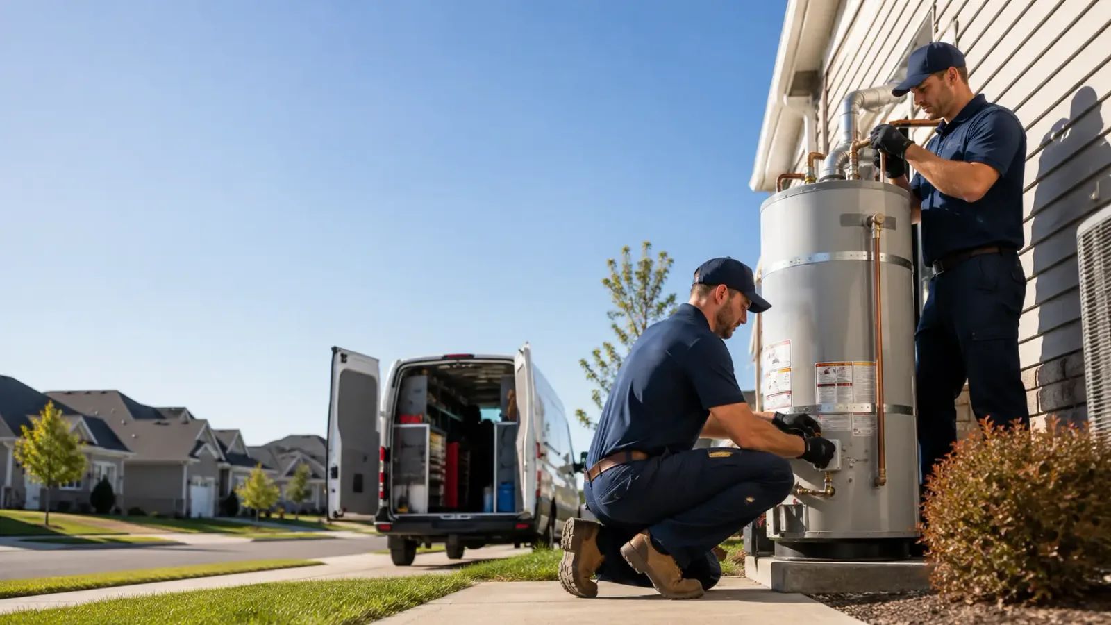 Water Heater Installation in Parker Dam, CA